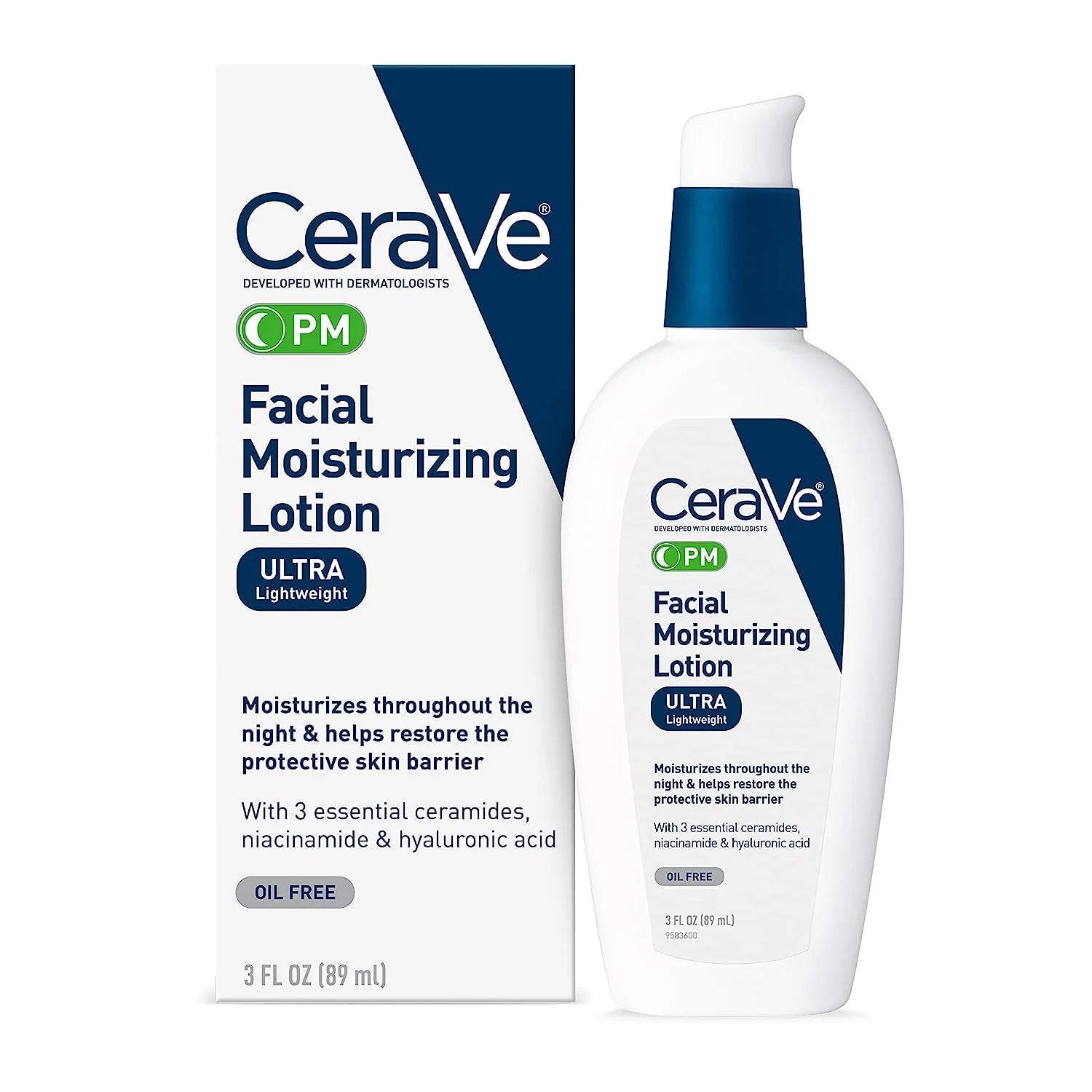 CeraVe Facial Moisturizing Lotion – Ultra Lightweight